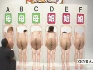 Subtitled smyslný enf japonská ženy ústní hra show